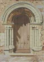 Doorway at St. Margarets Church, Hales, Norfolk